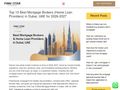 Thumb for Best mortgage brokers in Dubai